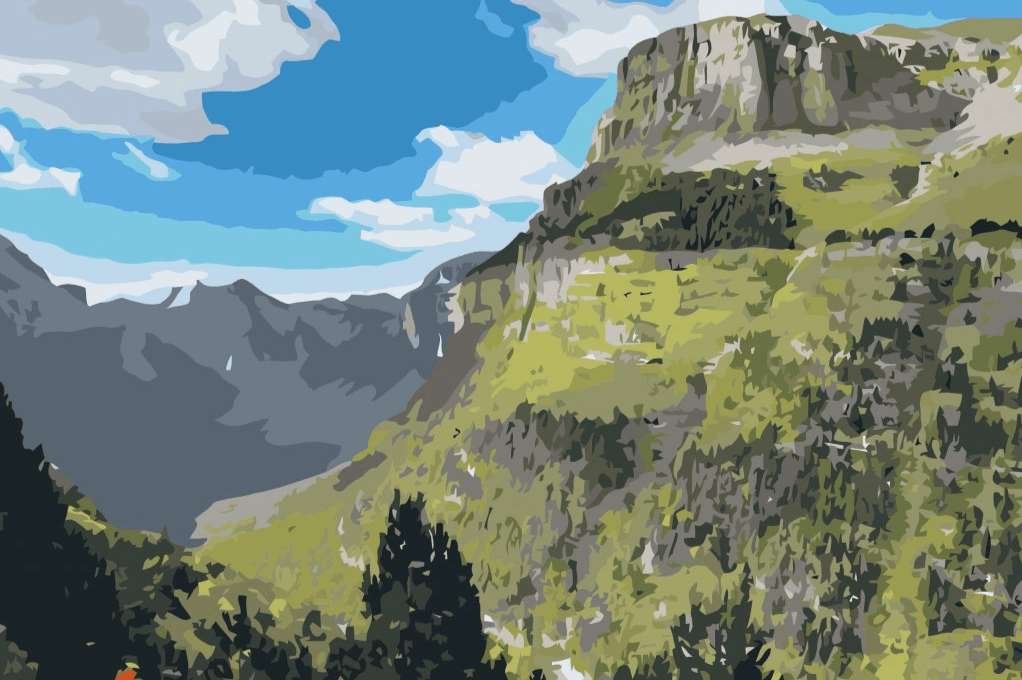 Diamond Painting - Canyon d'Ordesa, Espagne 2 - SEOS Shop ®