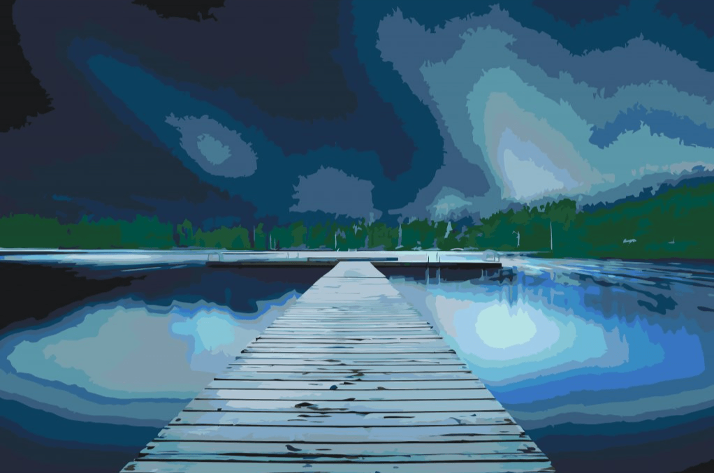 Diamond Painting - Quai de nuit - SEOS Shop ®