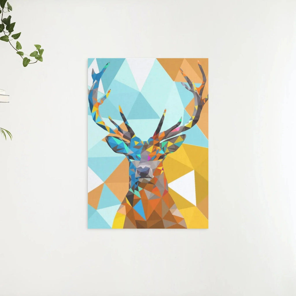 Diamond Painting - Tête de cerf polygoon 1 - SEOS®