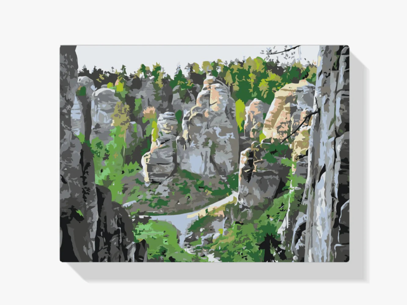 Diamond Painting - Monts Bucegi, Roumanie 3 - SEOS Shop ®