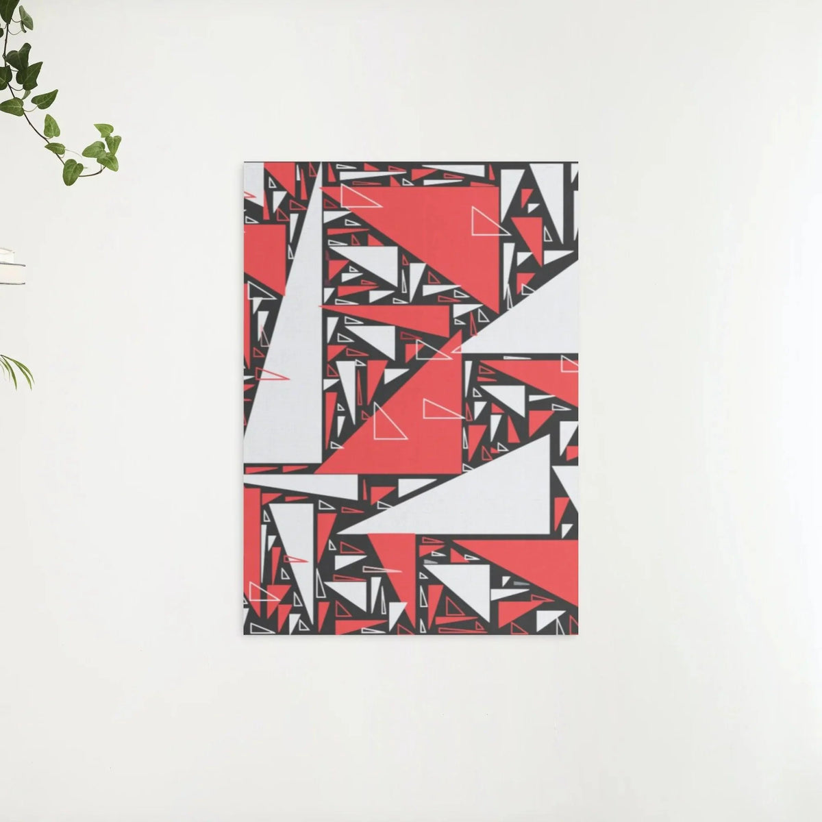 Diamond Painting - Triangles rouges et blancs - SEOS Shop ®