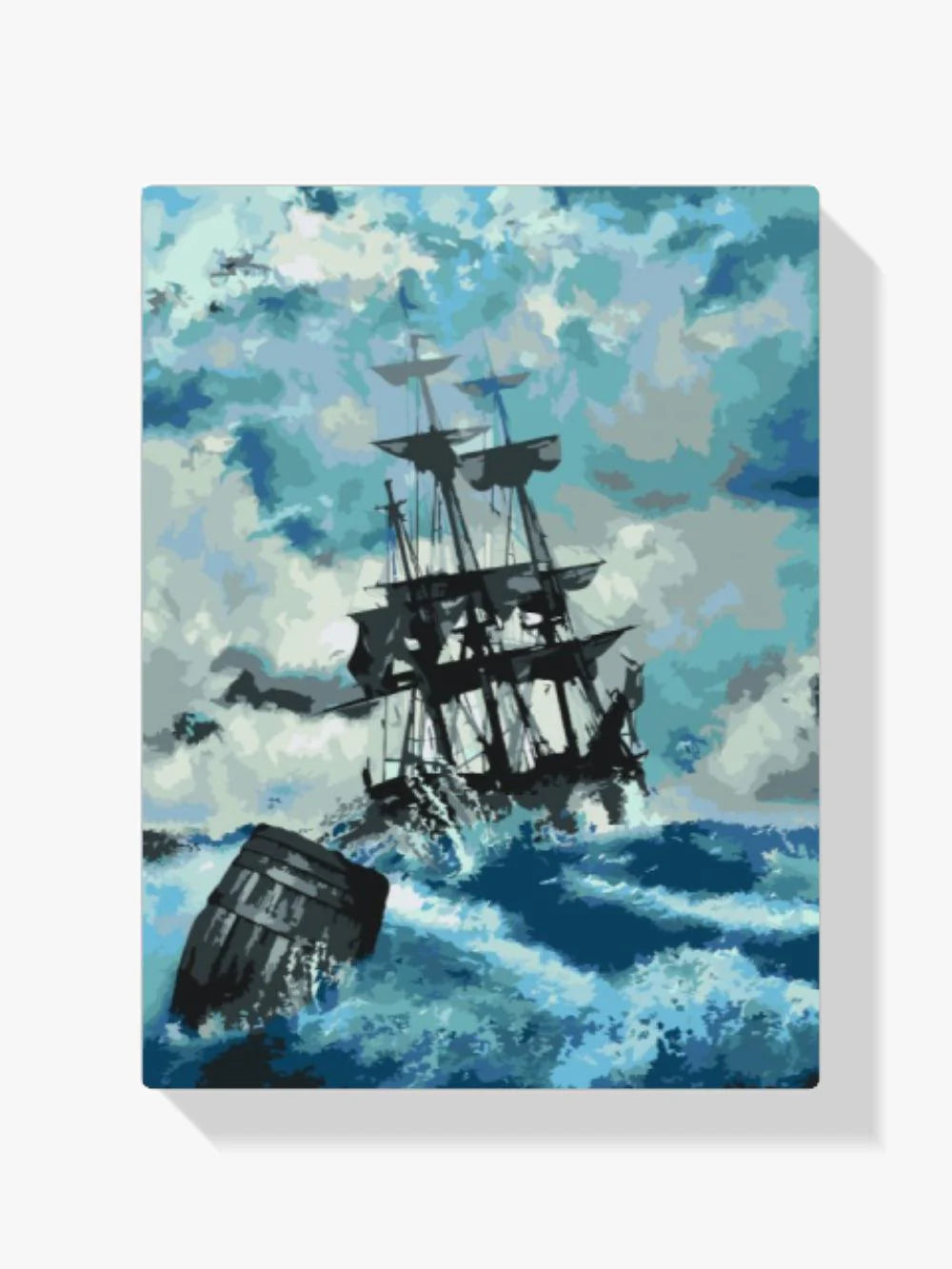Diamond Painting - Bateau dans la tempête 3 - SEOS Shop ®