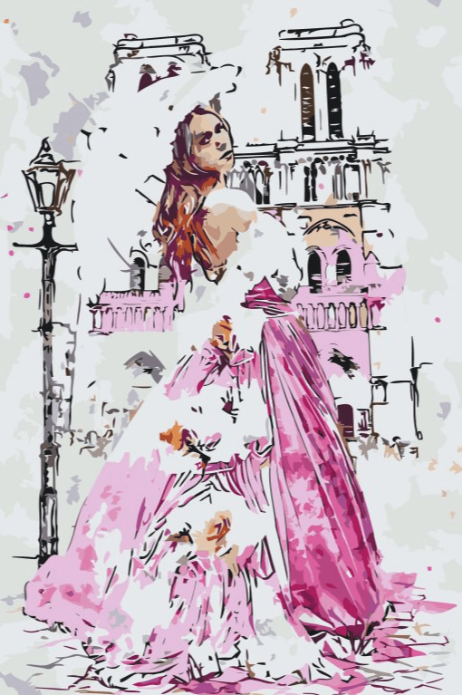 Diamond Painting - Beauté dans la cathédrale Notre-Dame - SEOS Shop ®
