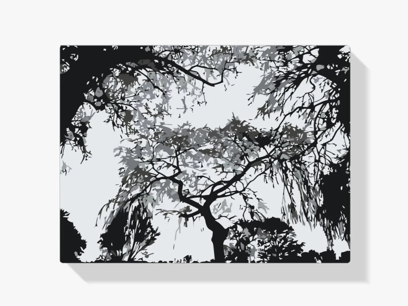 Diamond Painting - Silhouette d'arbres - SEOS Shop ®