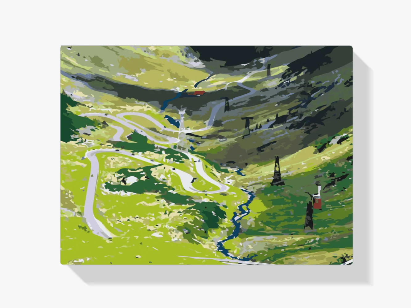 Diamond Painting - Route Transfagarasan en Roumanie 2 - SEOS Shop ®