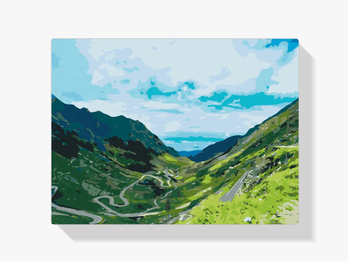 Diamond Painting - Route Transfagarasan en Roumanie 3 - SEOS Shop ®