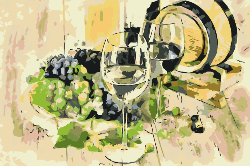 Diamond Painting - Deux sortes de vin - SEOS Shop ®