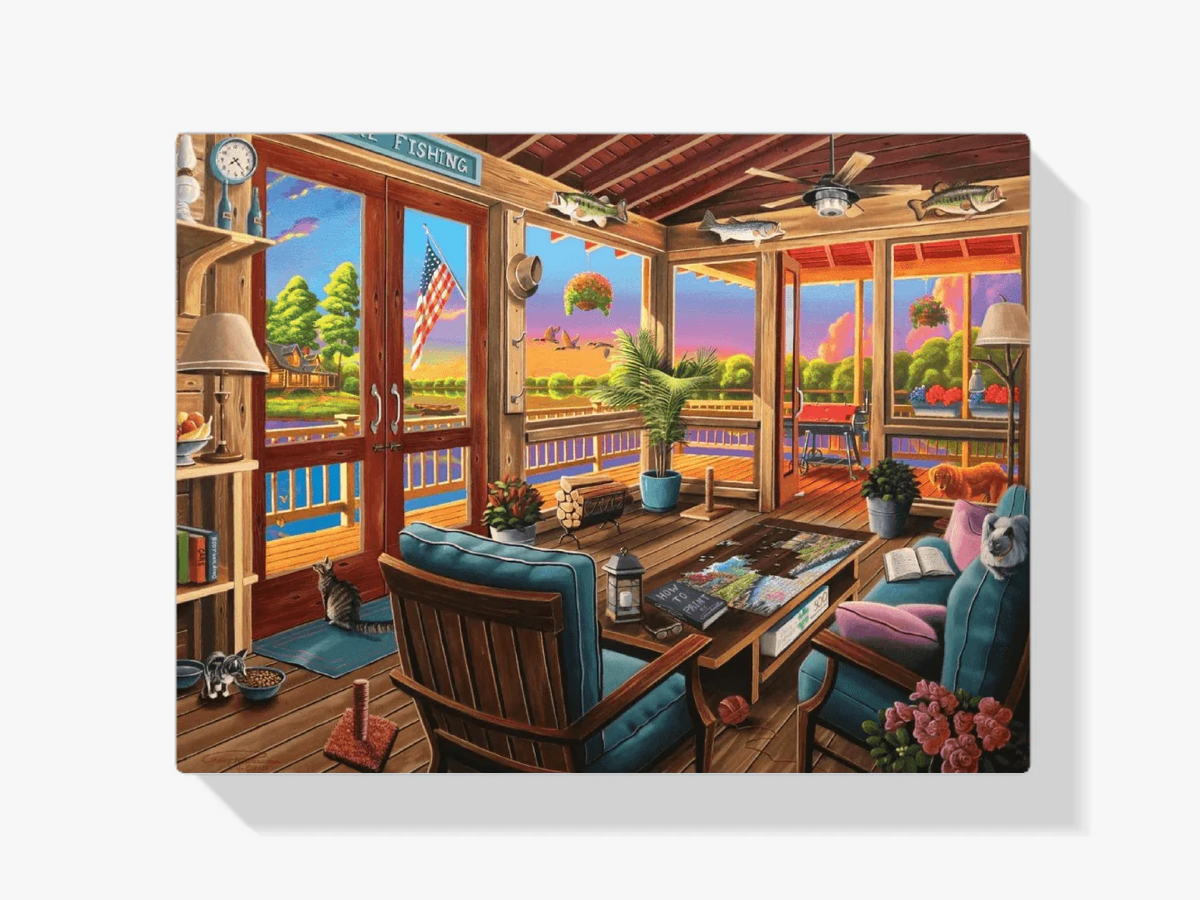 Diamond Painting - Vue sur le lac - SEOS Shop ®