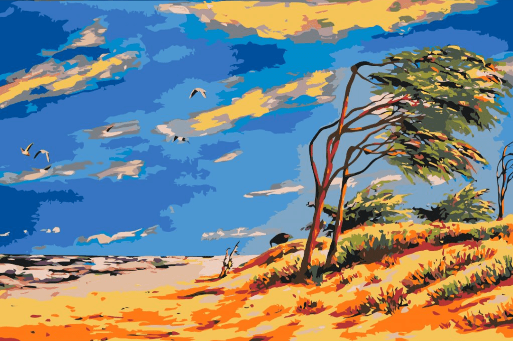 Diamond Painting - Plage abandonnée - SEOS Shop ®