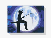Diamond Painting - Poissons sous la pleine lune - SEOS Shop ®