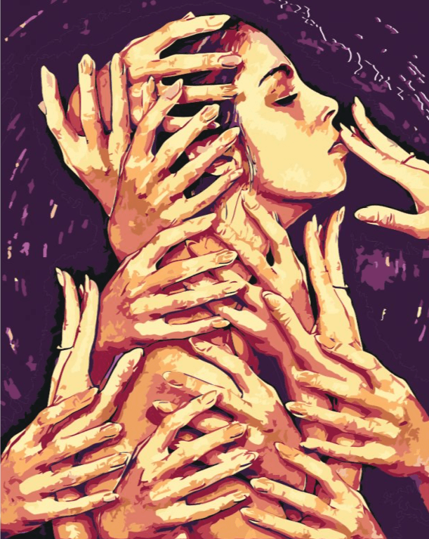 Diamond Painting - Femme dans ses paumes - SEOS Shop ®