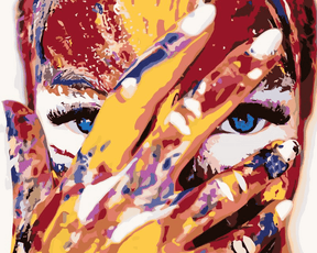 Diamond Painting - Femme aux yeux bleus - SEOS Shop ®