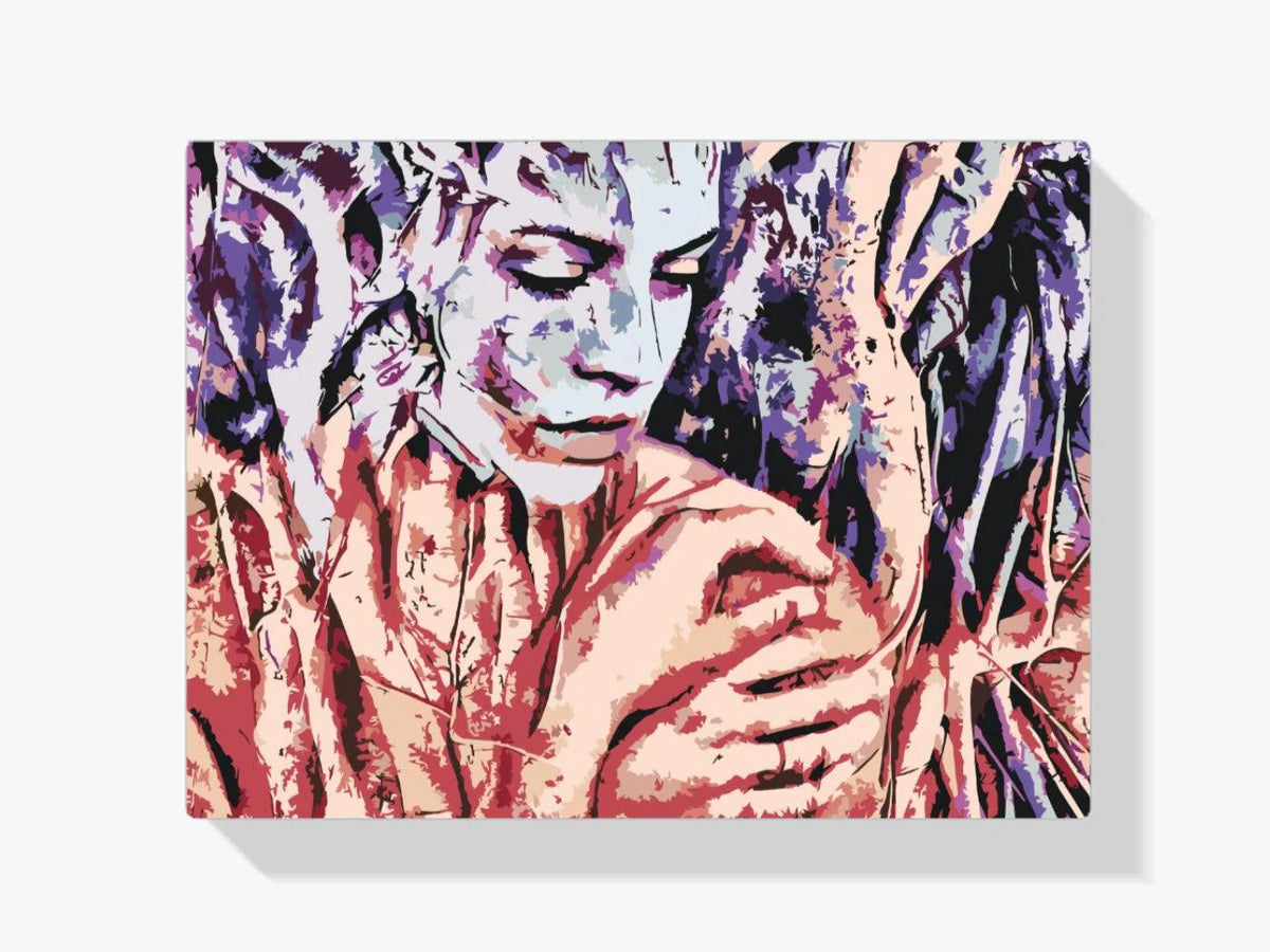 Diamond Painting - Femme entre les racines des arbres - SEOS Shop ®