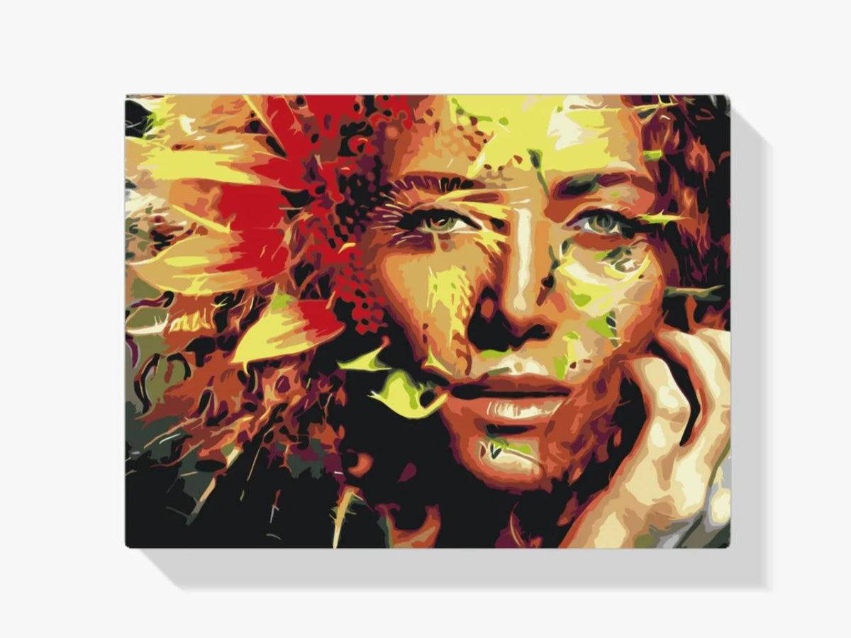 Diamond Painting - Femme cachée dans un tournesol - SEOS Shop ®