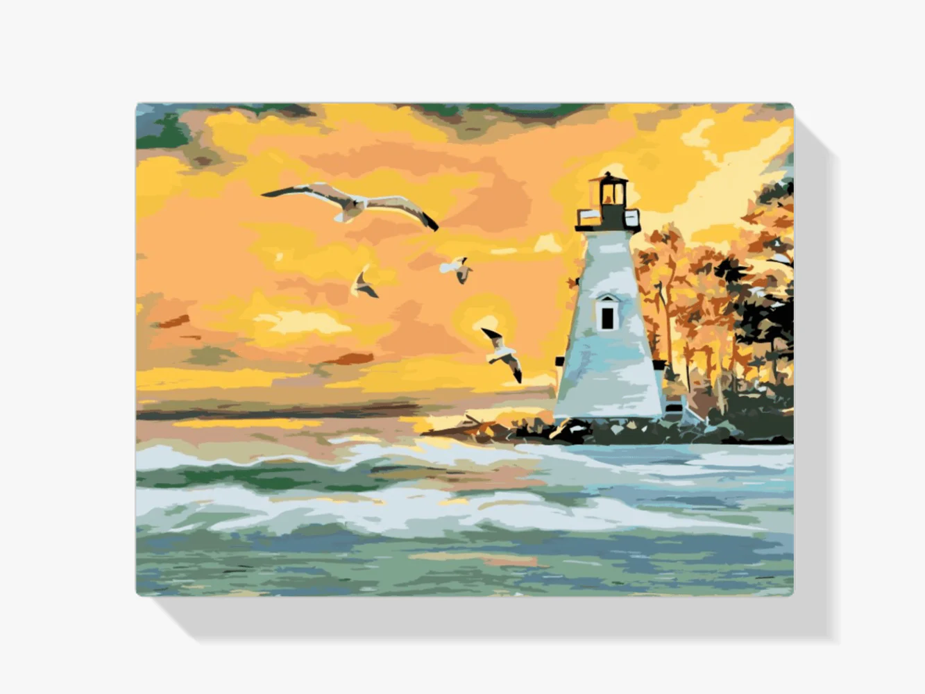 Diamond Painting - Phare et mouettes - SEOS Shop ®