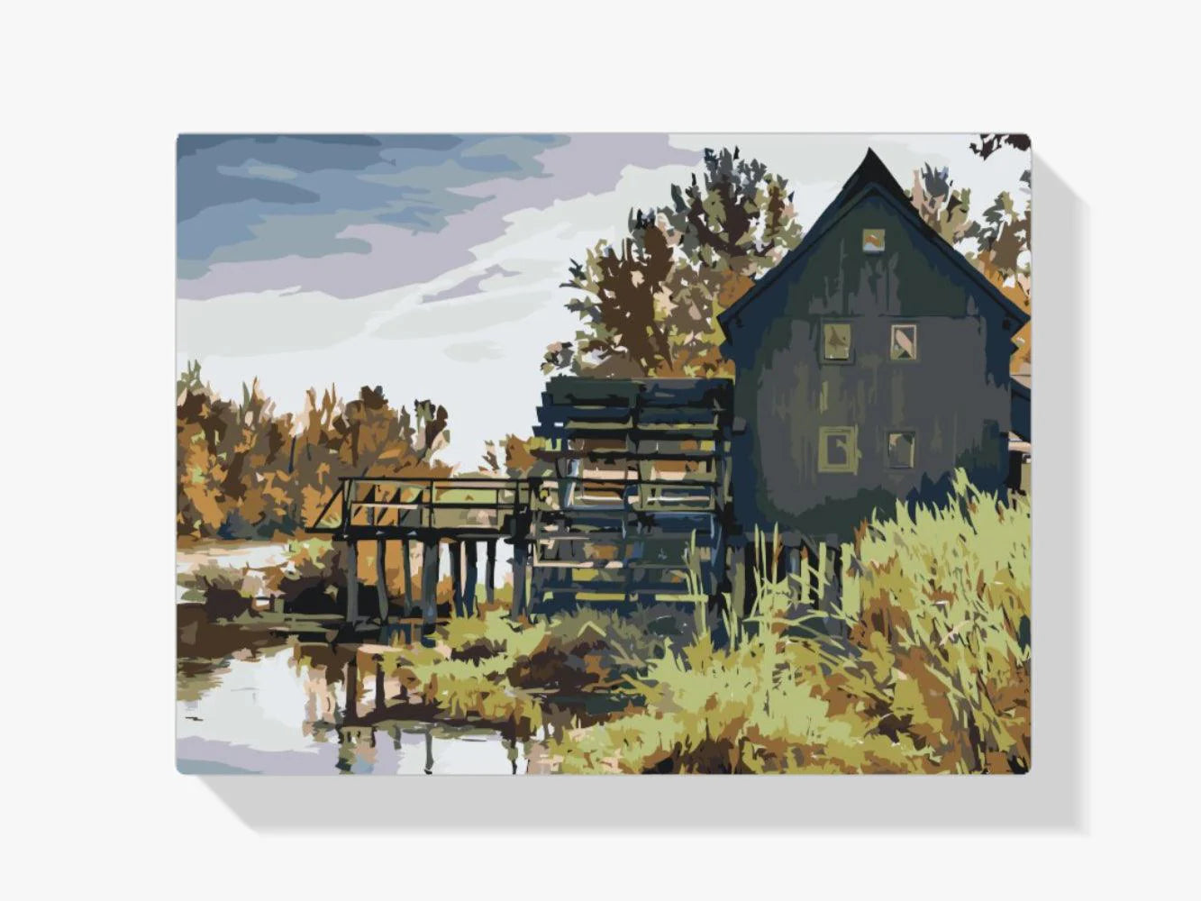 Diamond Painting - Moulin à eau - SEOS Shop ®
