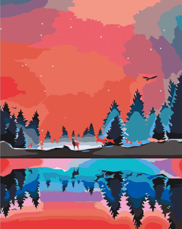 Diamond Painting - Paysage d'hiver 2 - SEOS Shop ®