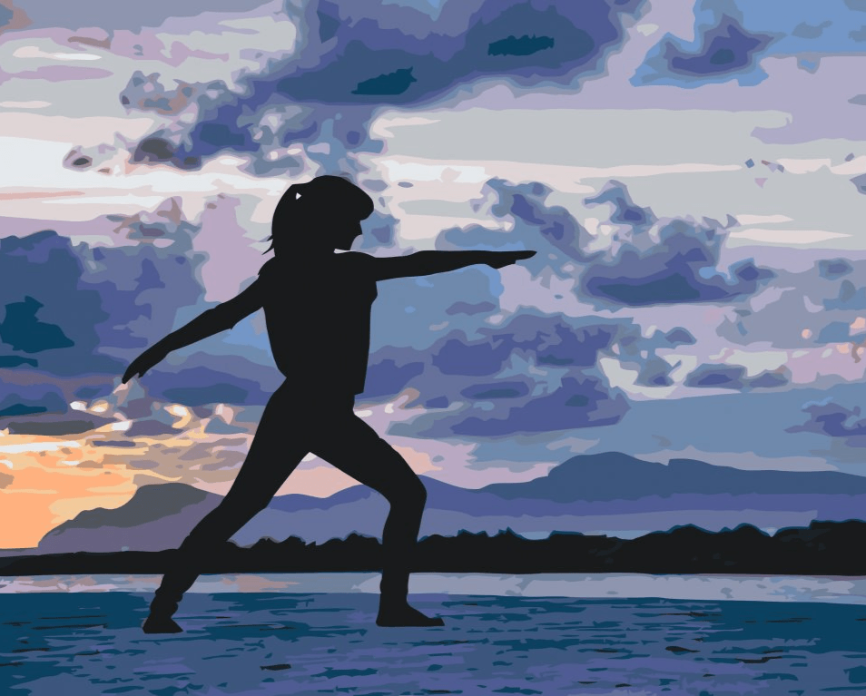 Diamond Painting - Yoga sur la plage - SEOS Shop ®