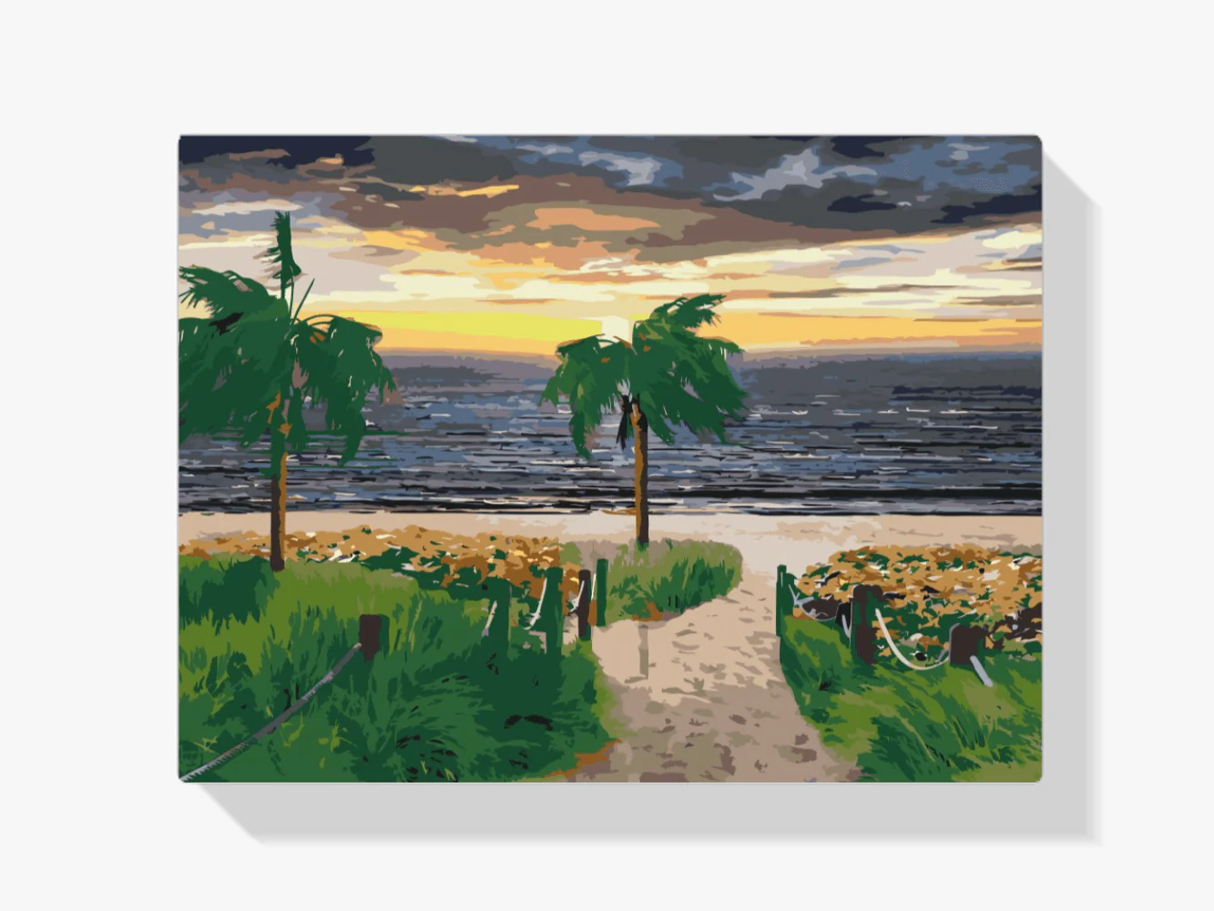 Diamond Painting - Plage et palmiers - SEOS Shop ®