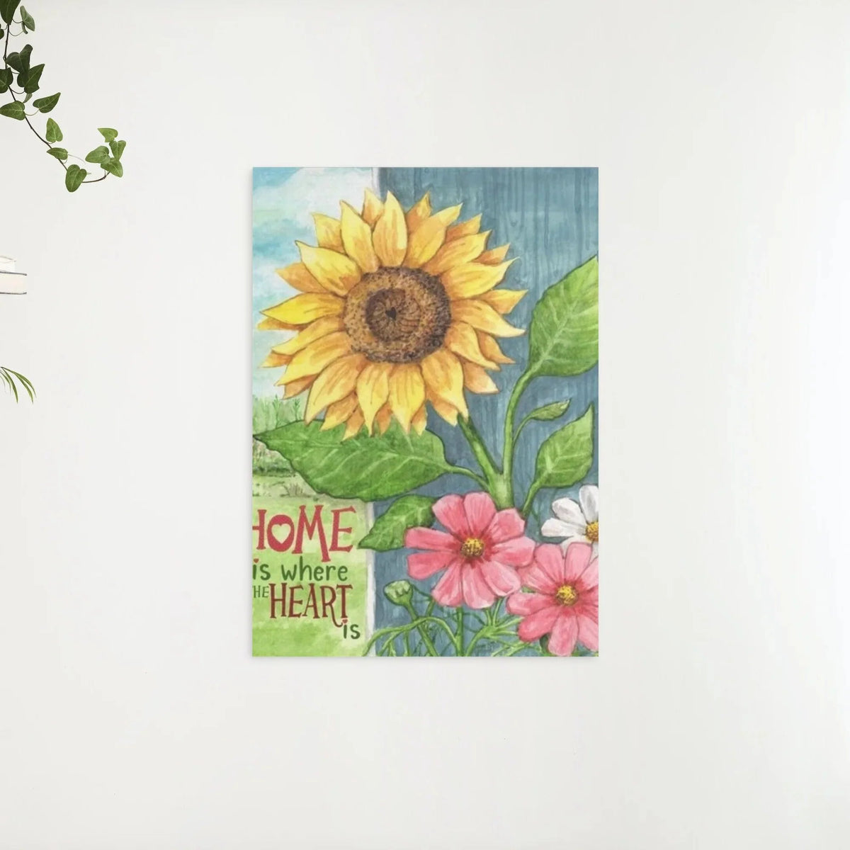 Diamond Painting - Tournesol Maison Cœur - SEOS Shop ®