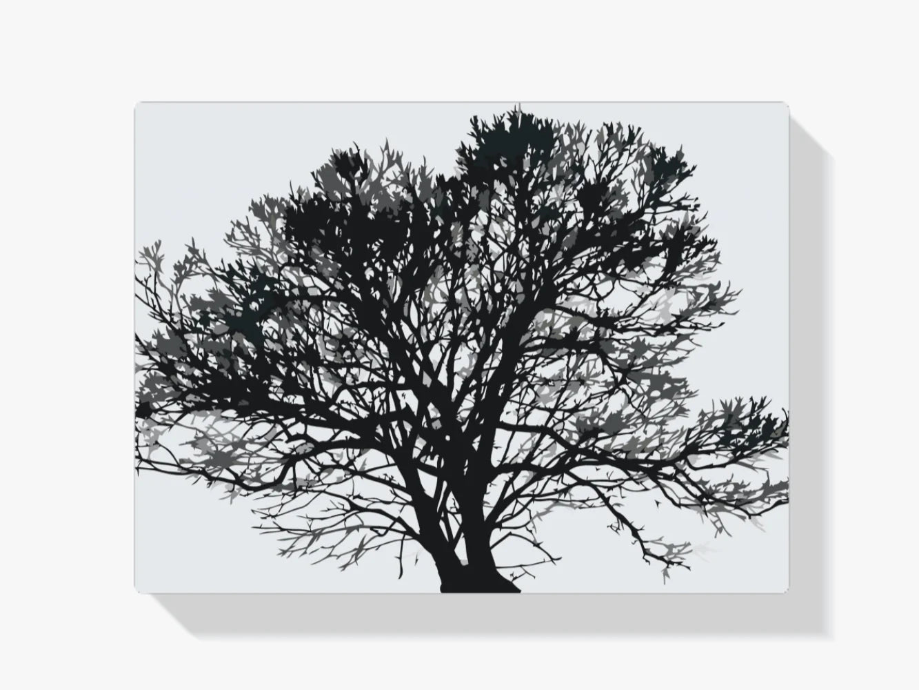 Diamond Painting - Arbre noir et blanc - SEOS Shop ®