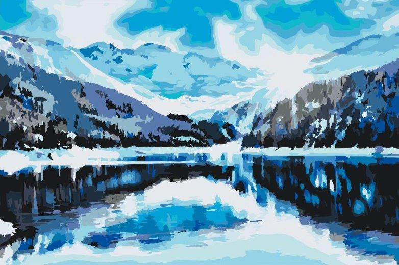 Diamond Painting - Alpes suisses - SEOS Shop ®