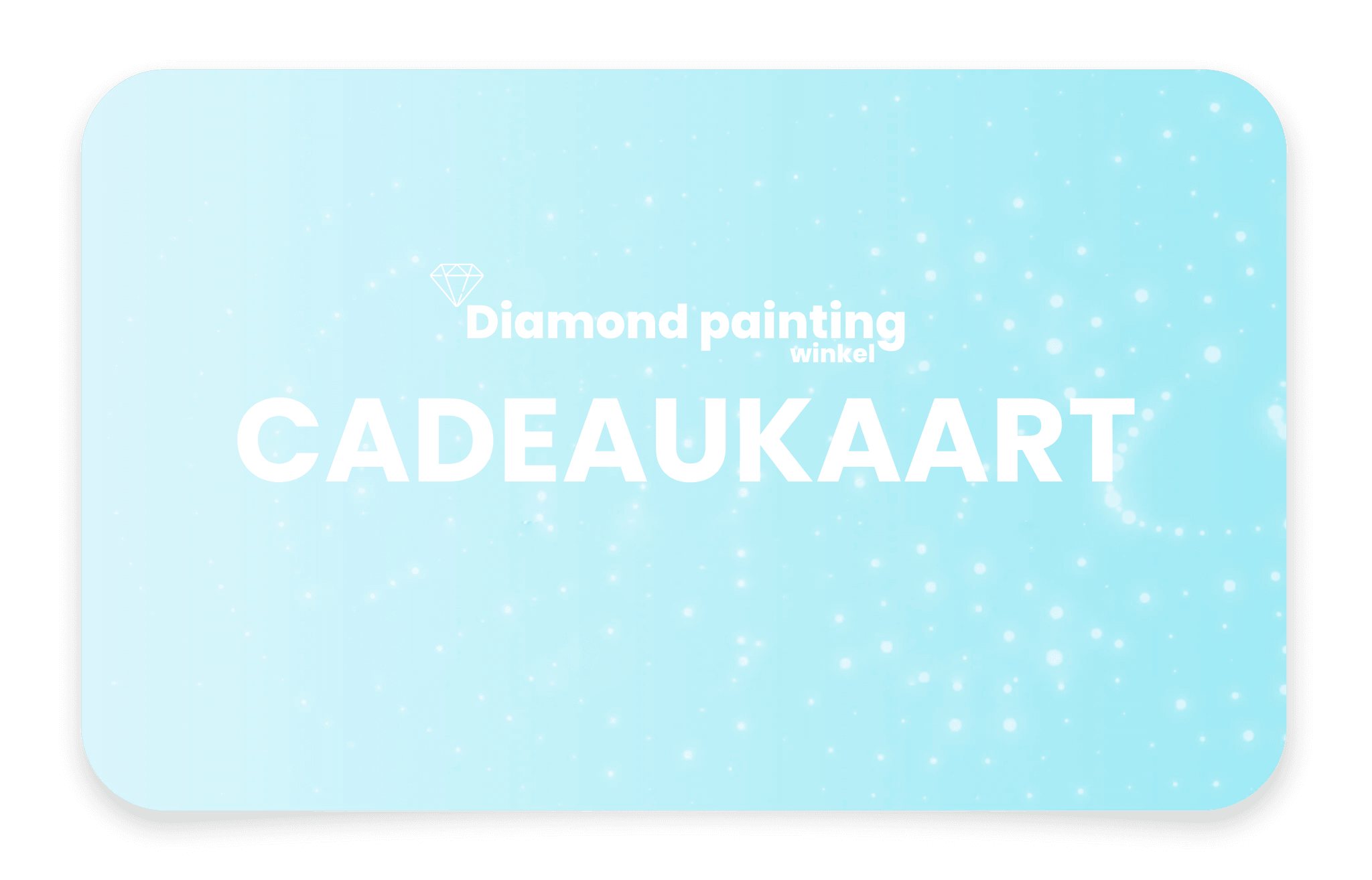 Carte Cadeau 100 euro - Offrez un diamond painting en cadeau