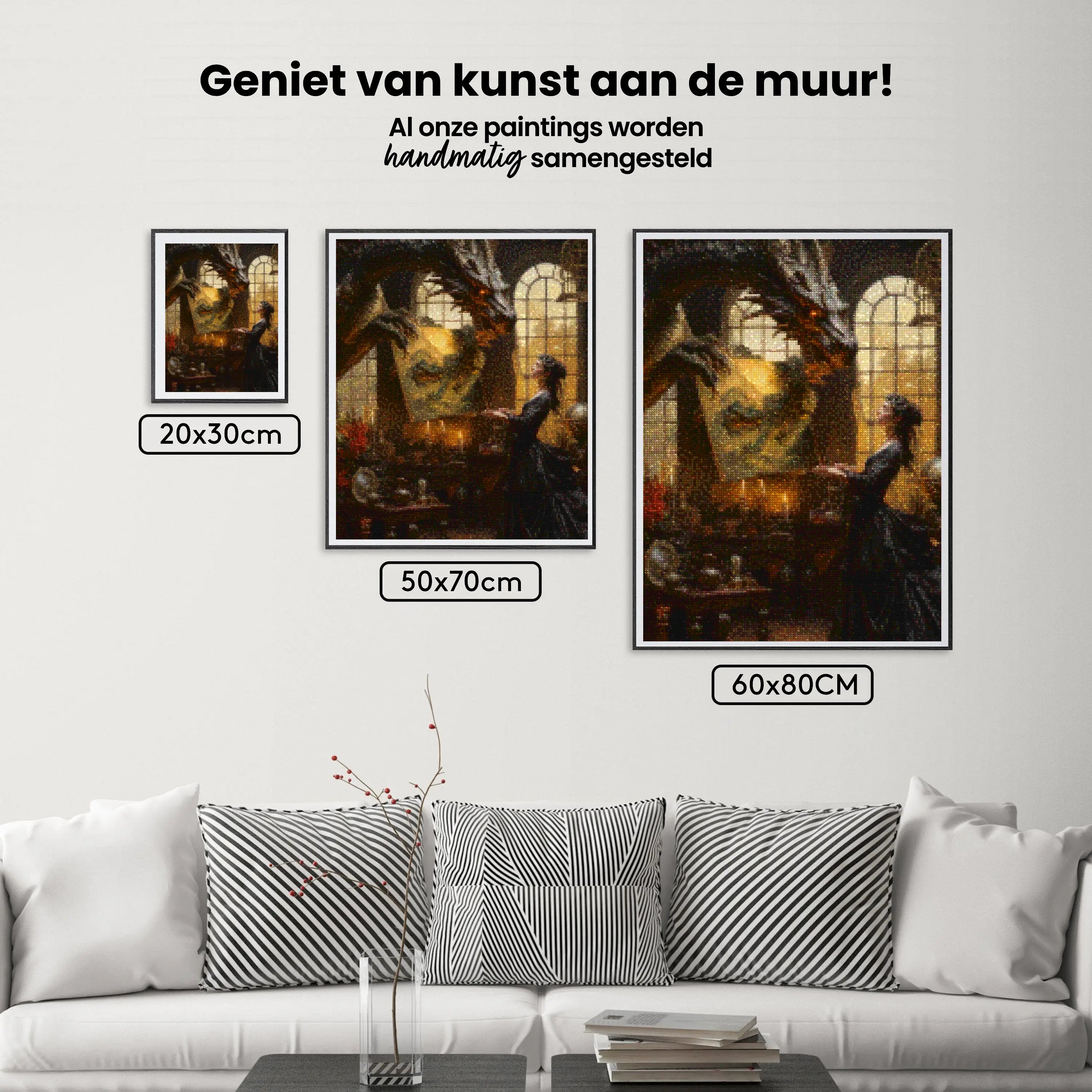 Diamond Painting - Dragon et le peintre - SEOS Shop ®