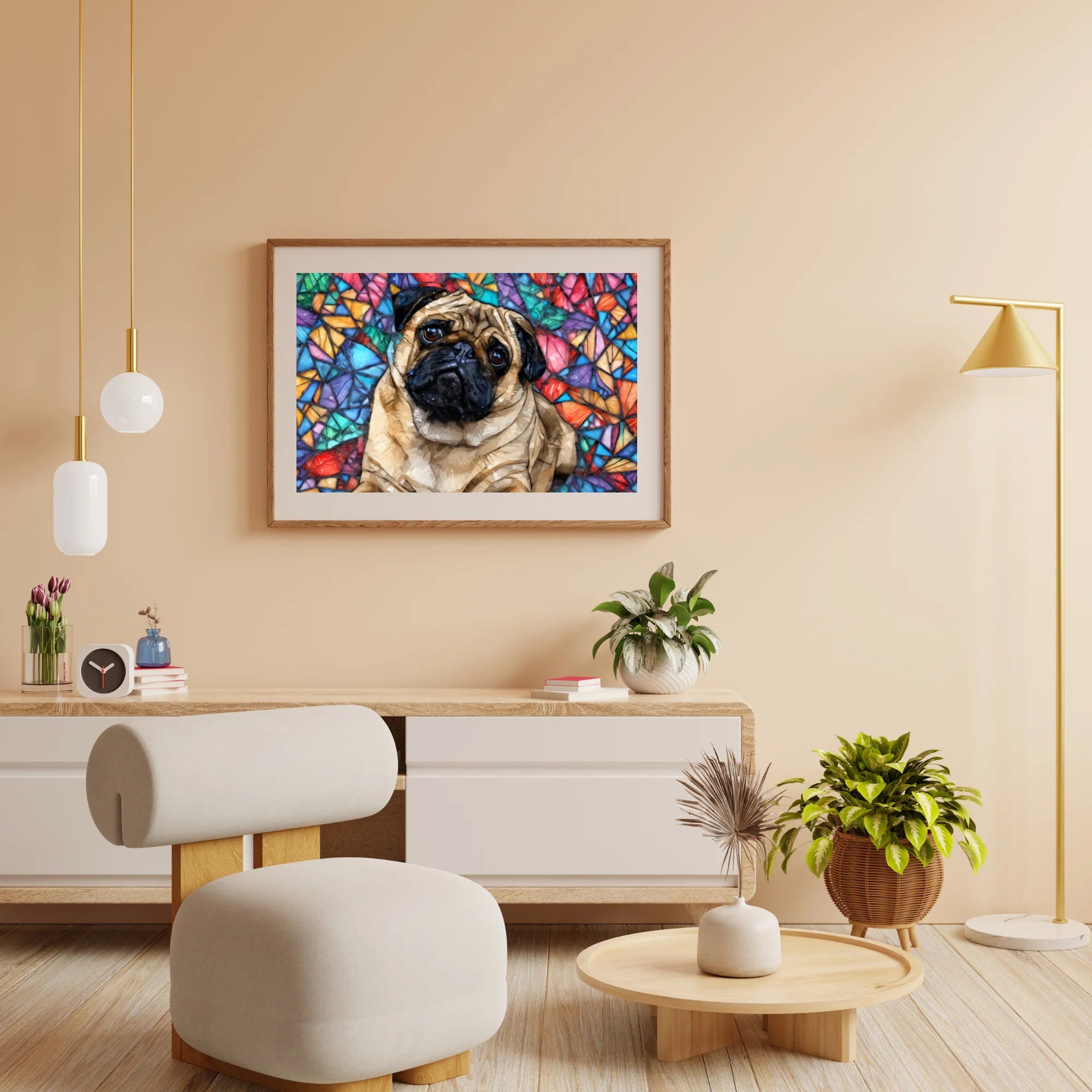 Diamond Painting - Verre teinté bouledogue - SEOS Shop ®