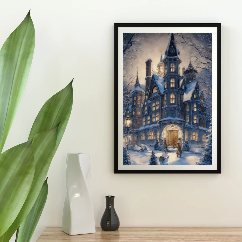 Diamond Painting - Maison d'hiver - SEOS Shop ®
