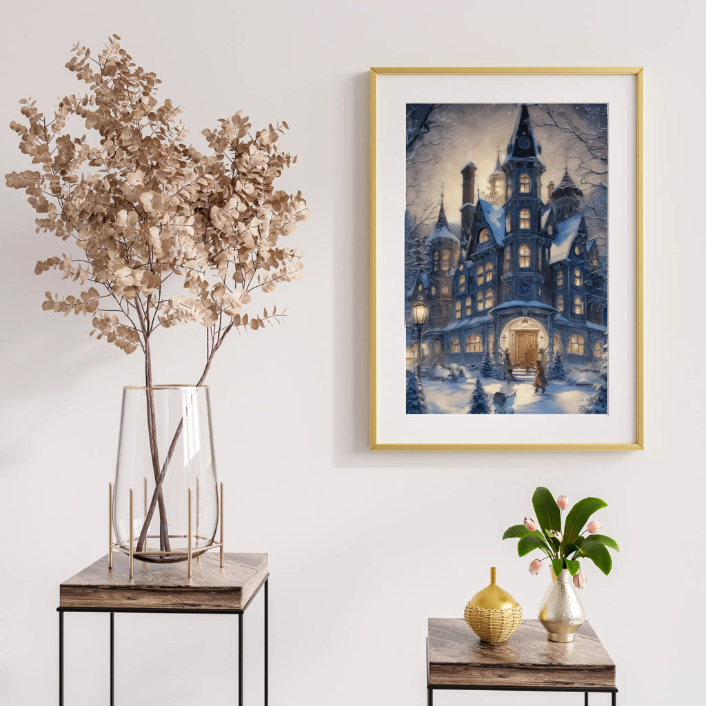 Diamond Painting - Maison d'hiver - SEOS Shop ®