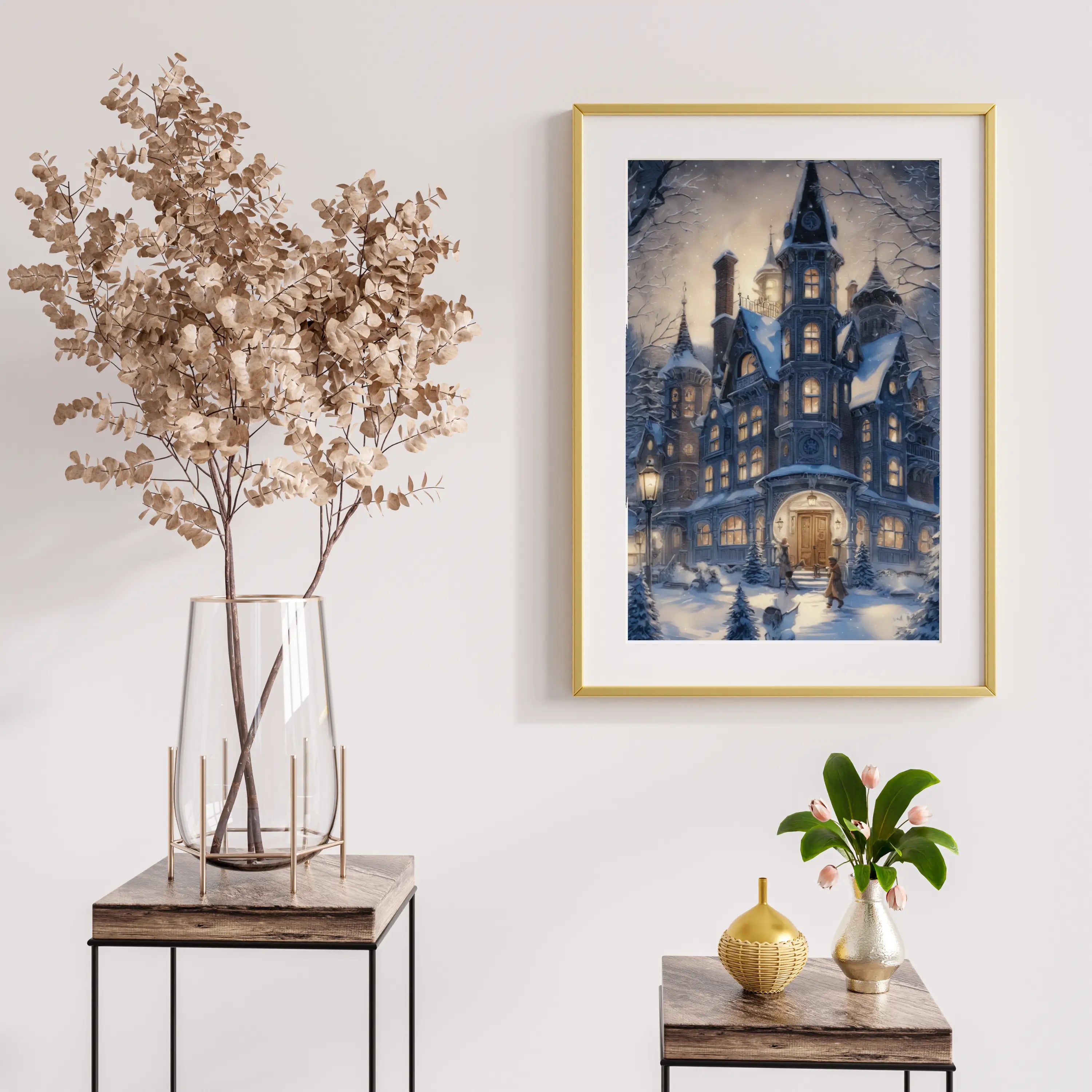 Diamond Painting - Maison d'hiver - SEOS Shop ®
