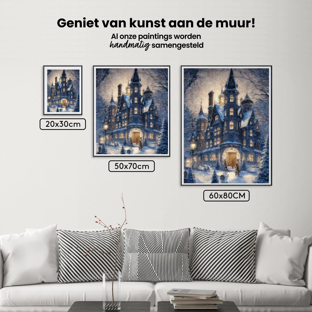 Diamond Painting - Maison d'hiver - SEOS Shop ®