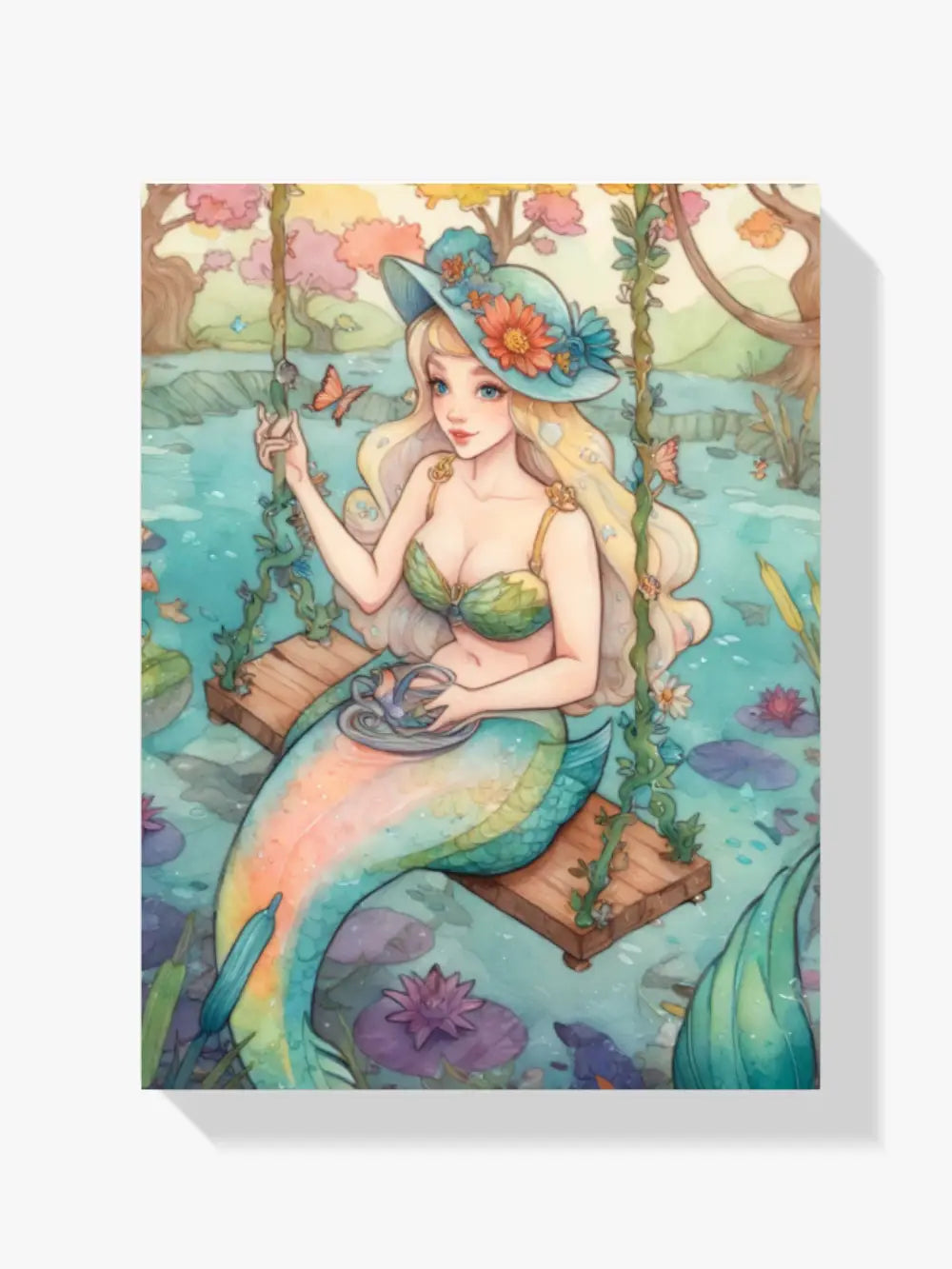 Diamond Painting - Sirène sur une balançoire - SEOS Shop ®