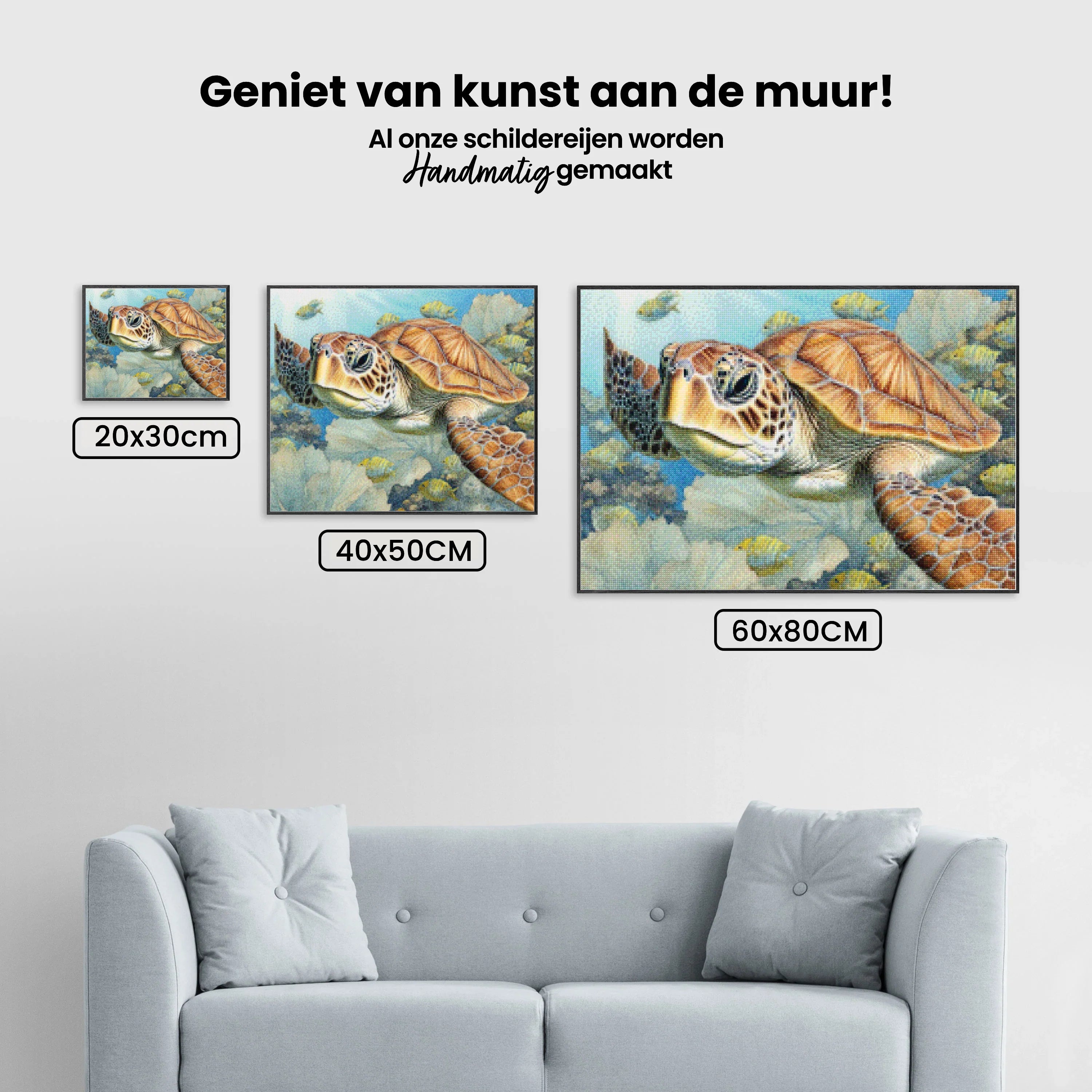 Diamond Painting - Tortue de mer - SEOS Shop ®
