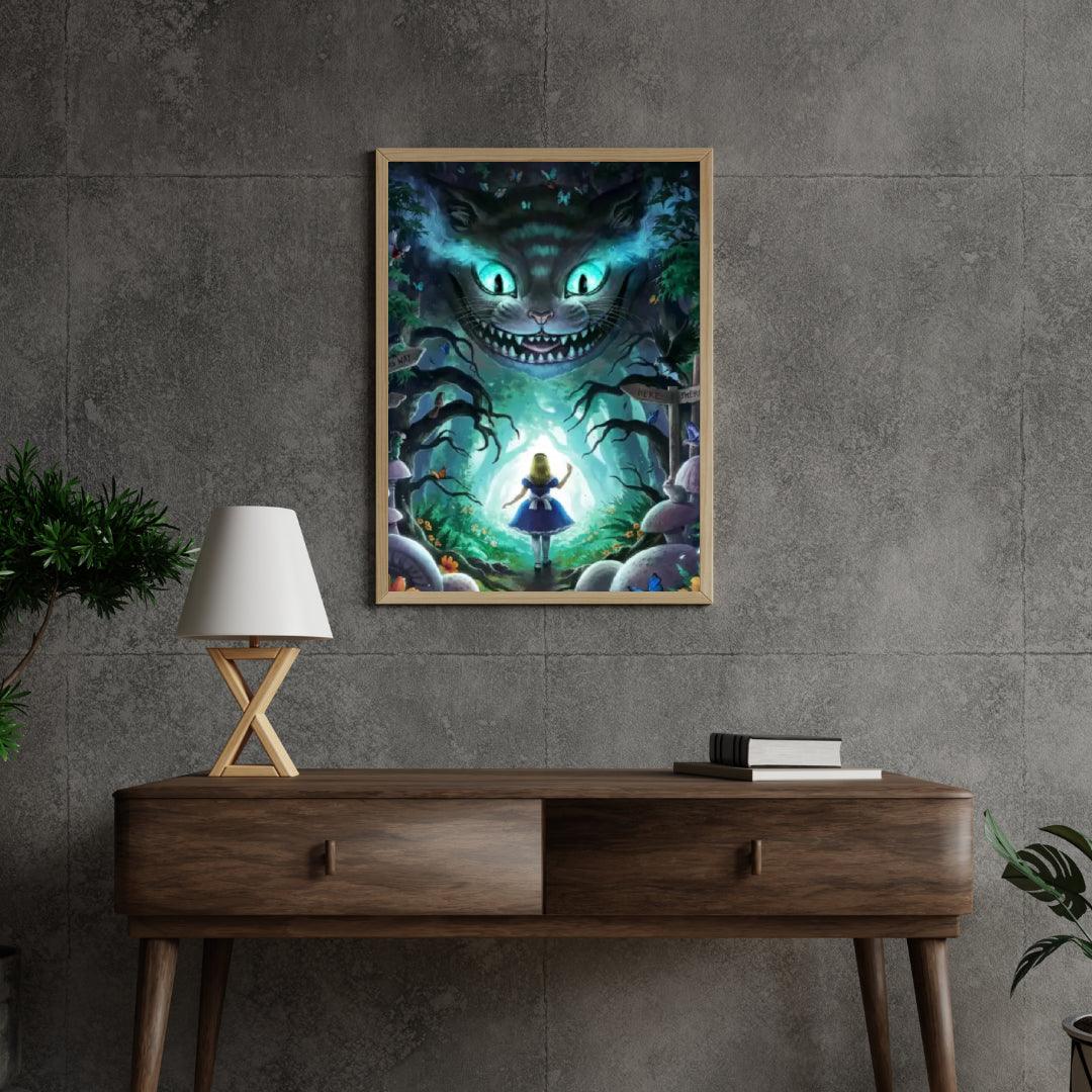 Diamond Painting - Alice entre dans le pays des merveilles