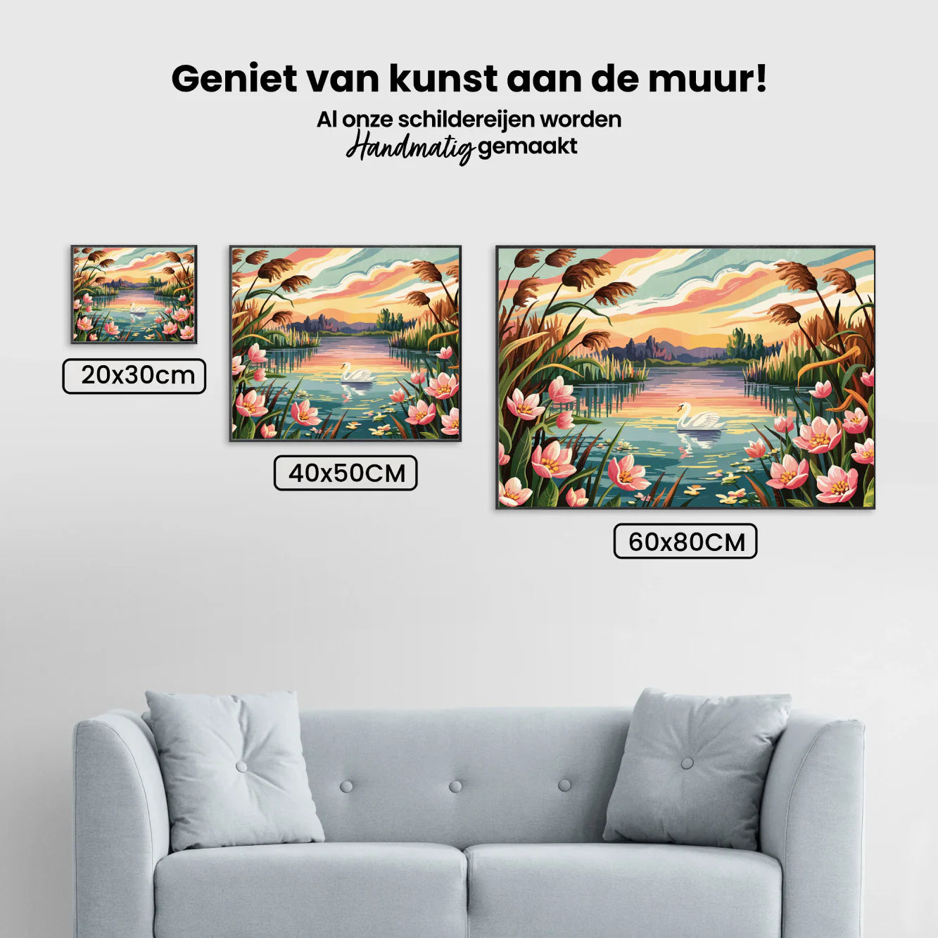 Diamond Painting - Paysage floral nocturne