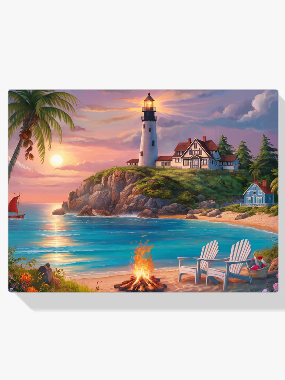 Diamond Painting - Phare de la mer