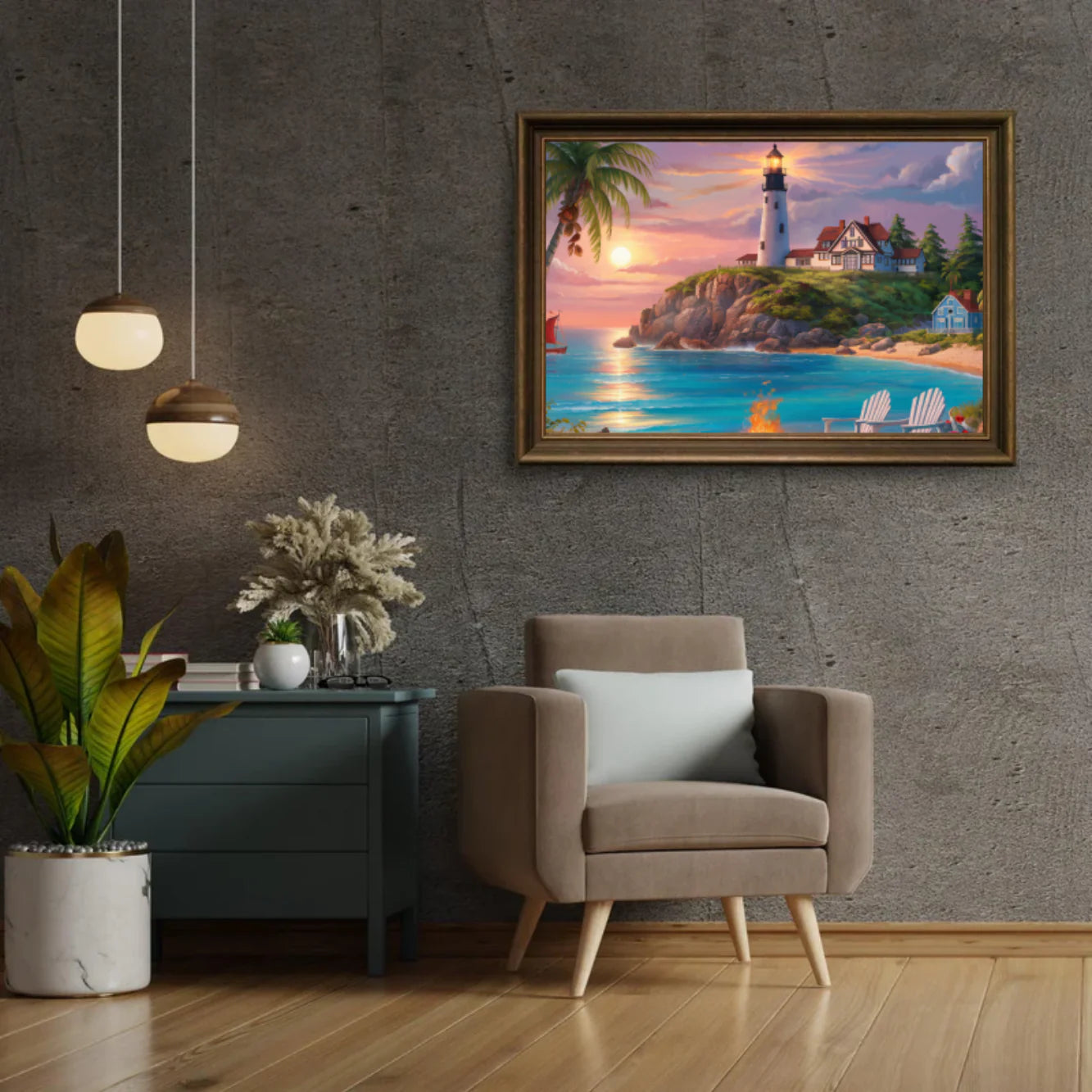 Diamond Painting - Phare de la mer