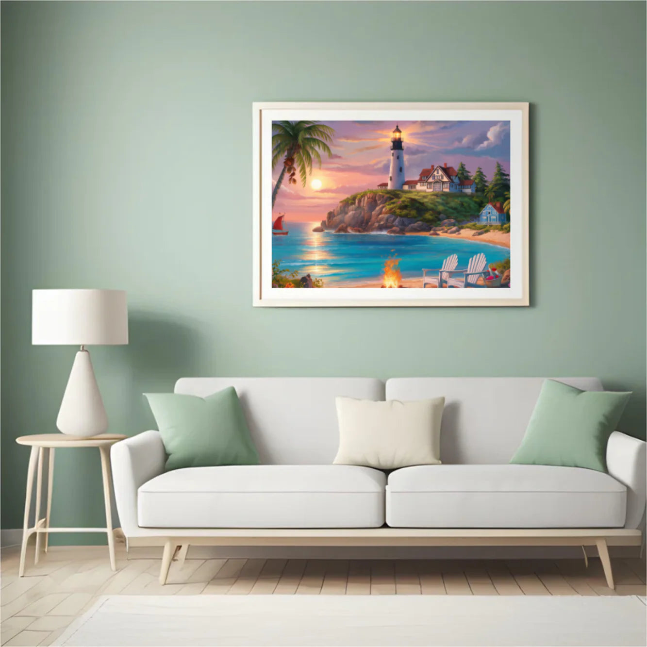 Diamond Painting - Phare de la mer