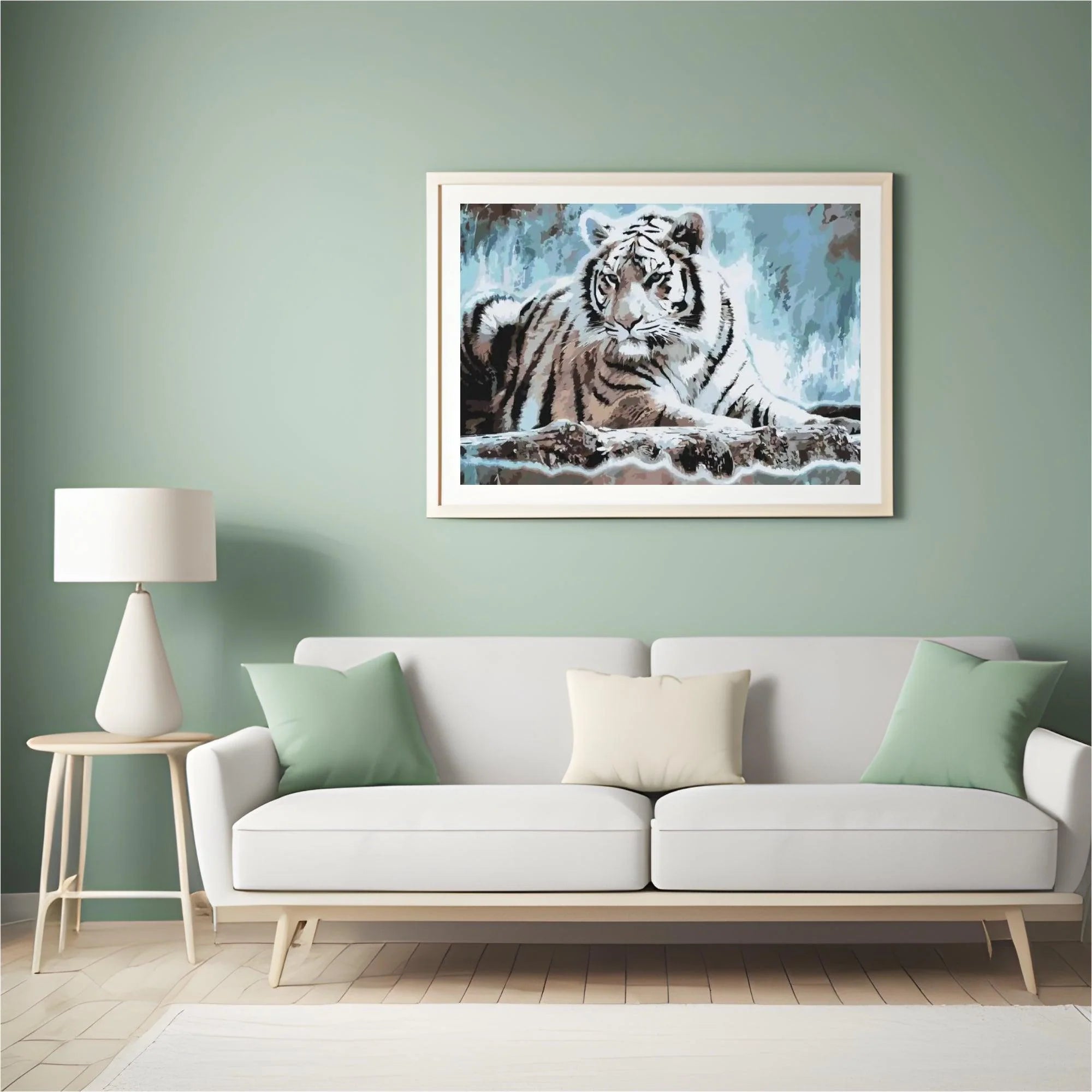 Diamond Painting - Tigre du Bengale - SEOS®