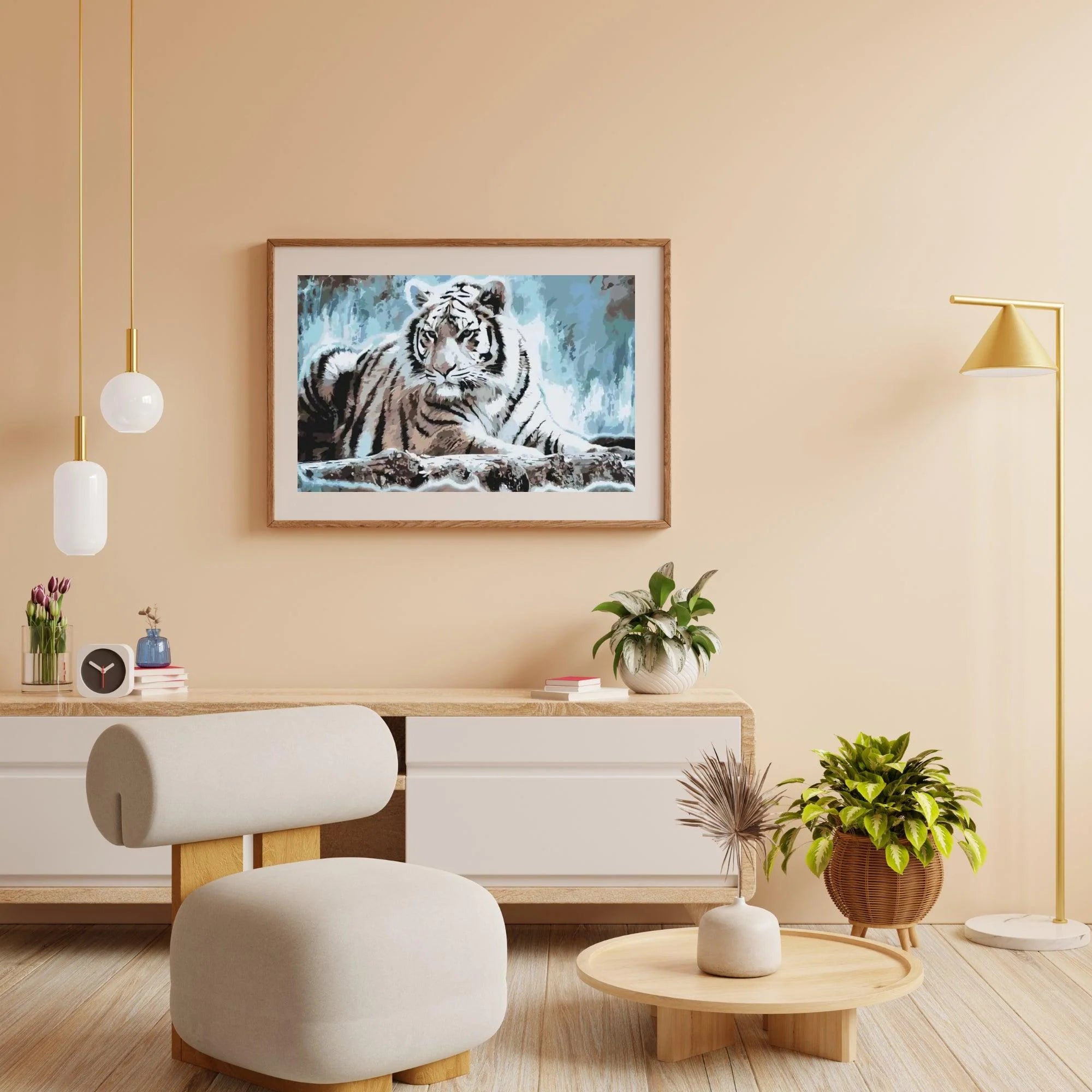 Diamond Painting - Tigre du Bengale - SEOS®