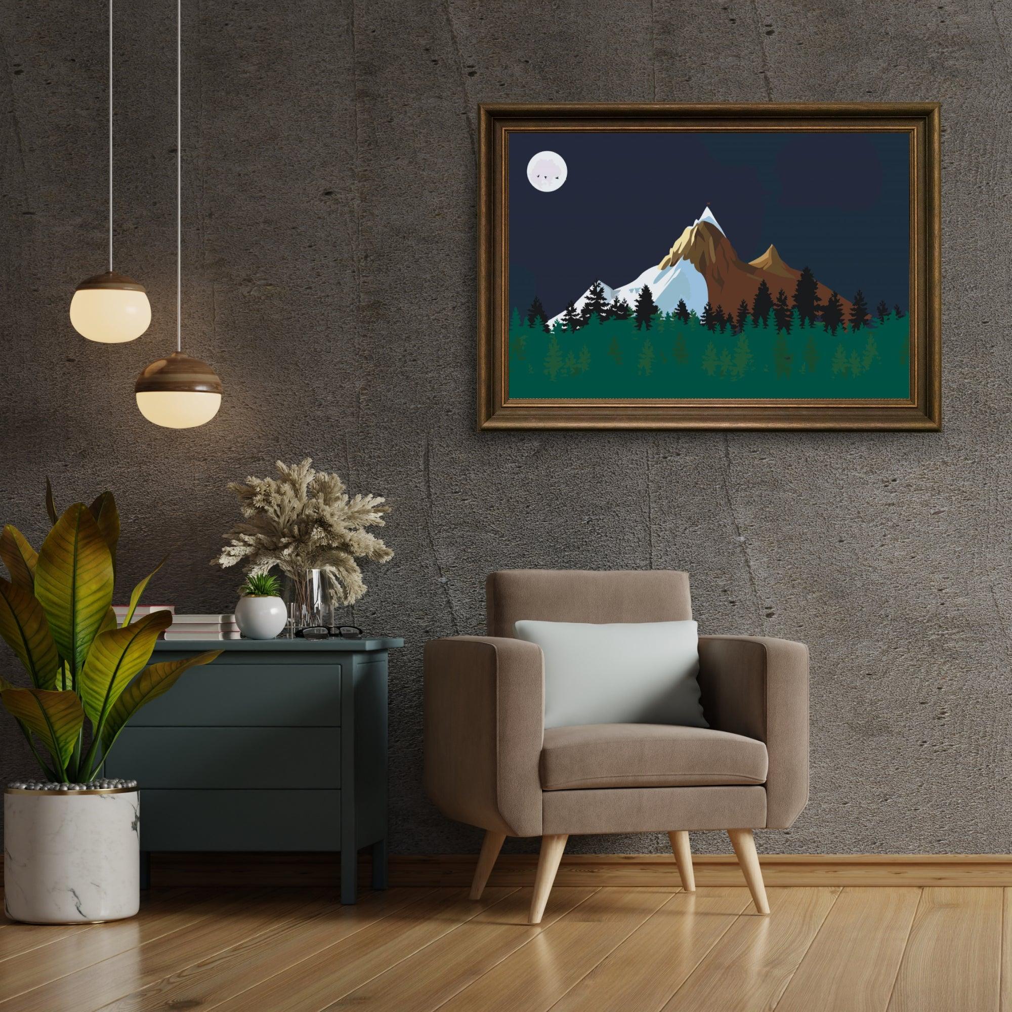 Diamond Painting - Bergen de nuit - SEOS Shop ®