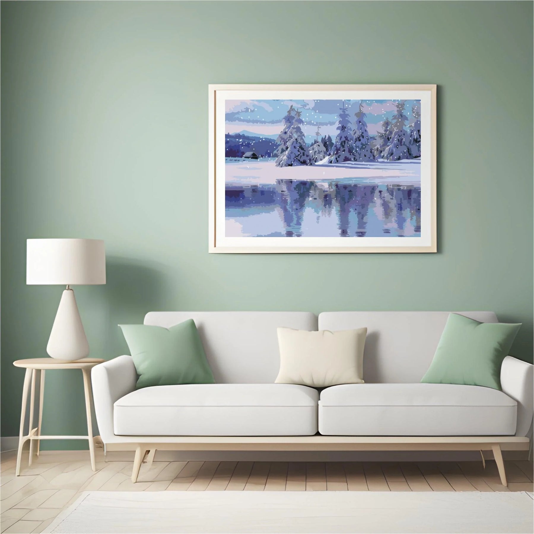 Diamond Painting - Paysage enneigé - SEOS Shop ®