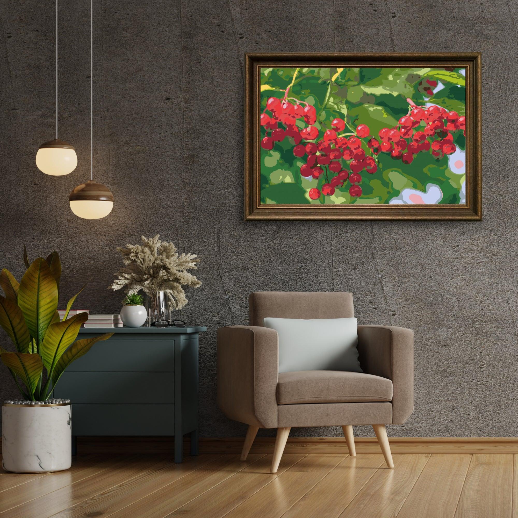 Diamond Painting - Baies sur l'arbre - SEOS Shop ®