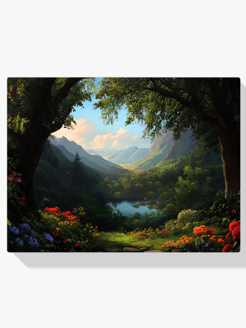 Diamond Painting - Forêt enchantée de fleurs