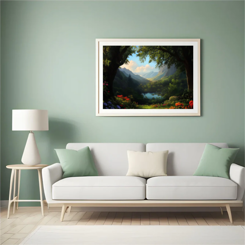 Diamond Painting - Forêt enchantée de fleurs