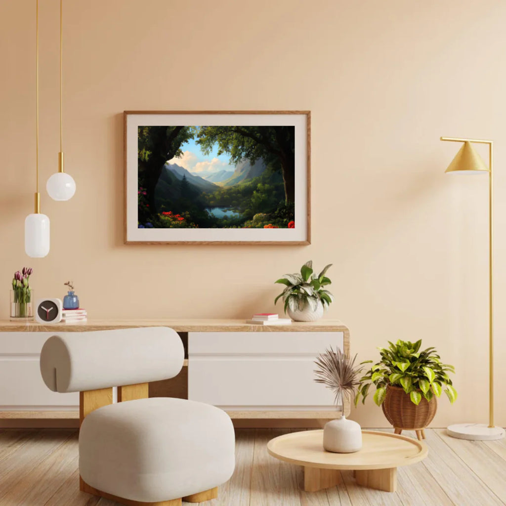 Diamond Painting - Forêt enchantée de fleurs