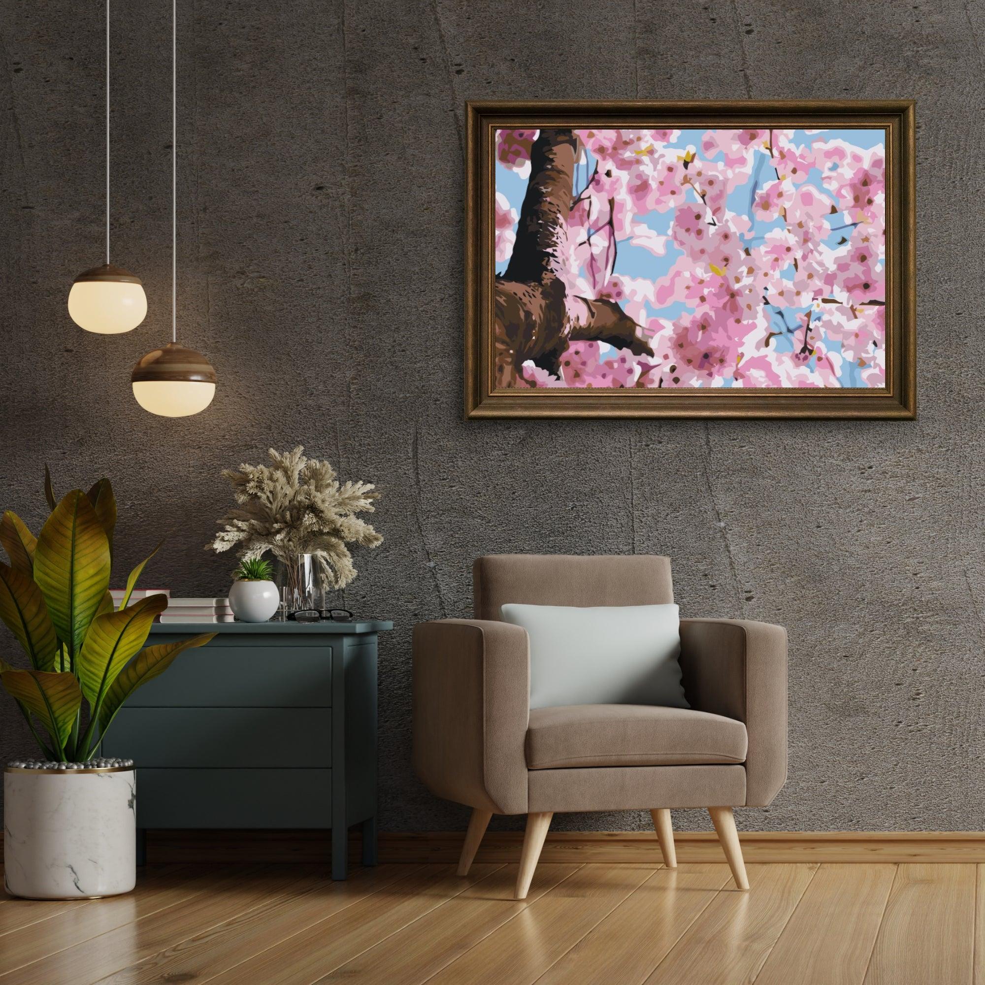 Diamond Painting - Arbre en fleurs - SEOS Shop ®