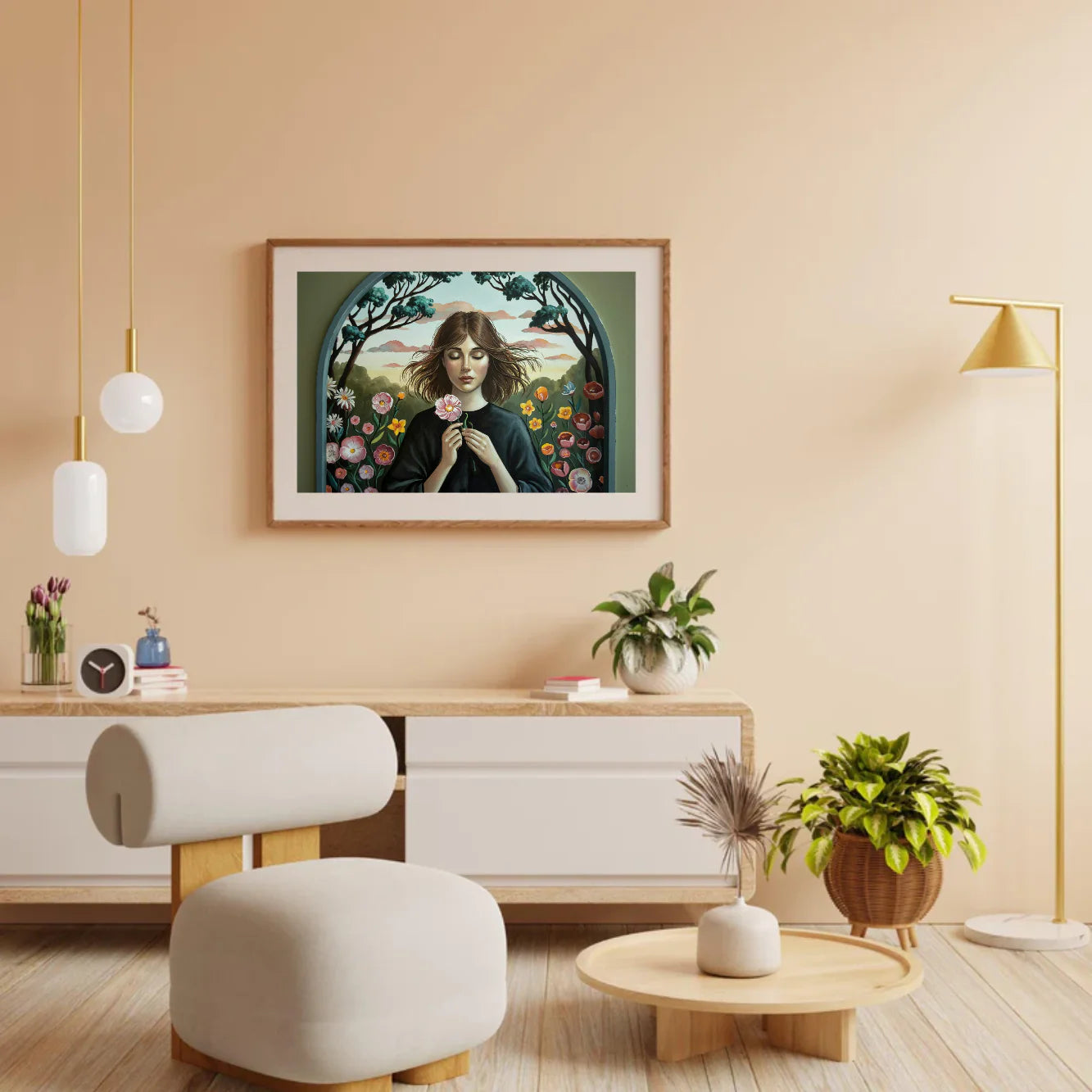 Diamond Painting - Rêve de pétales de fleurs